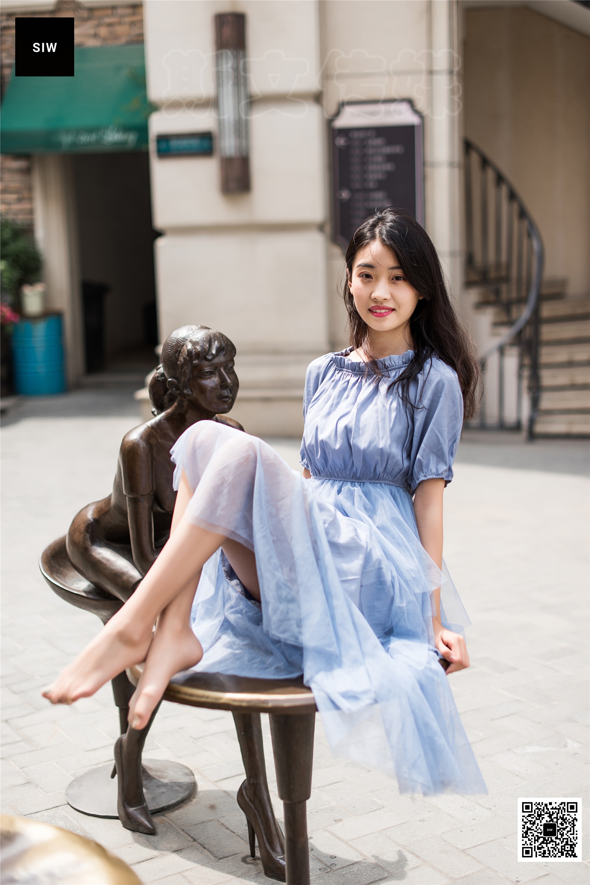 SIW斯文传媒  VOL.039 蓝裙天使-蓉儿